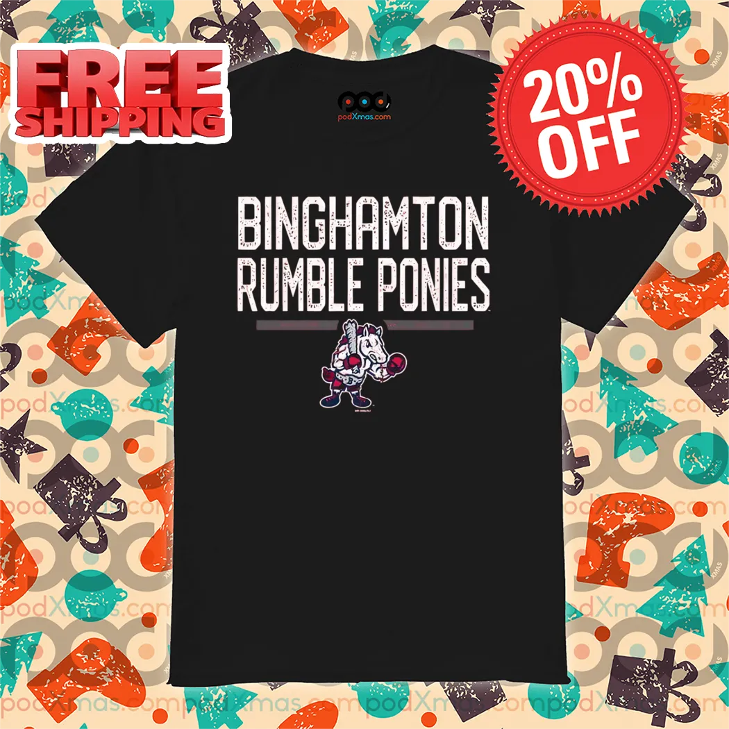 Mascot Binghamton Rumble Ponies Vintage 2024 Shirt