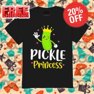 Pickle Princess Pickle Cucumber Girl Love Shirt