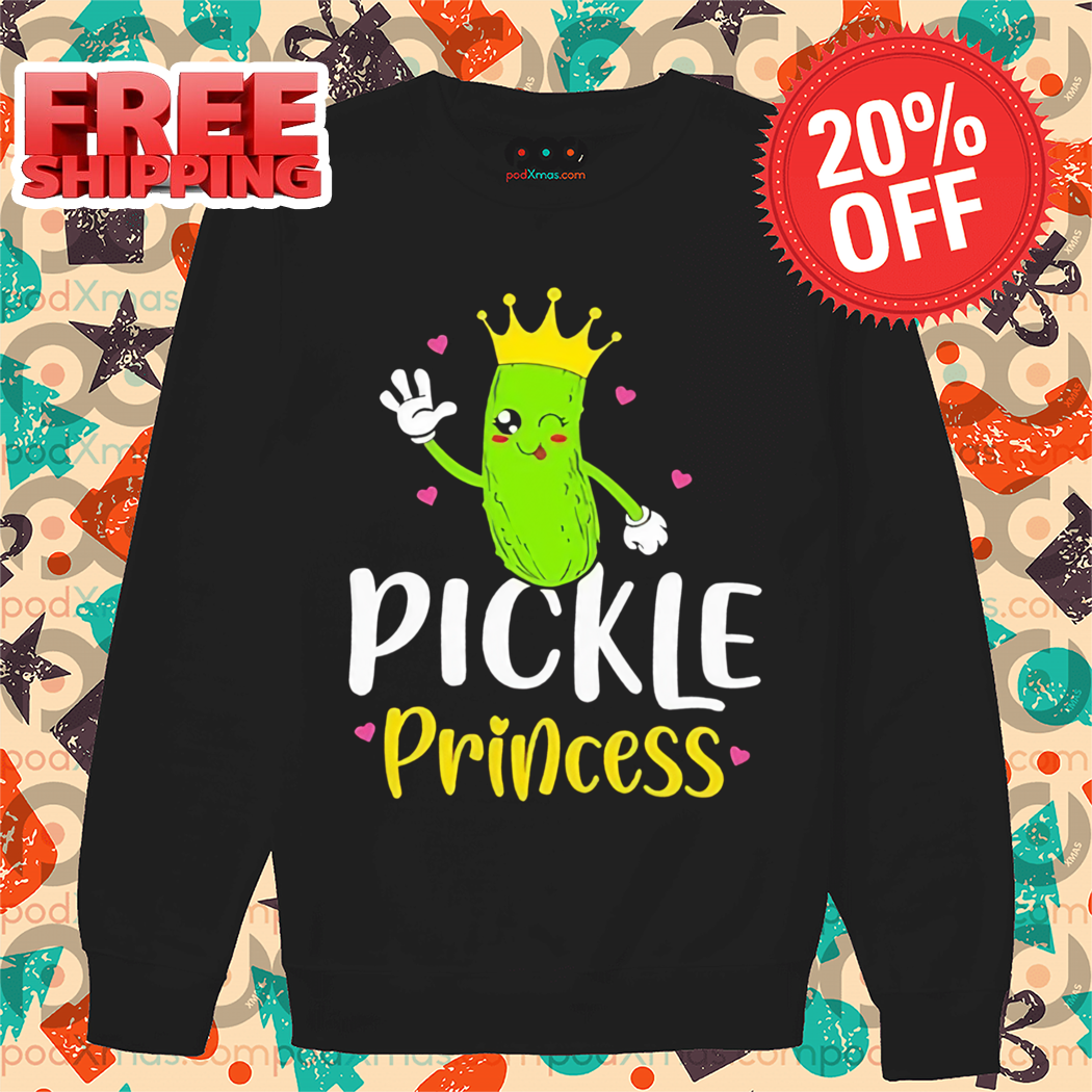 Pickle Princess Pickle Cucumber Girl Love Shirt