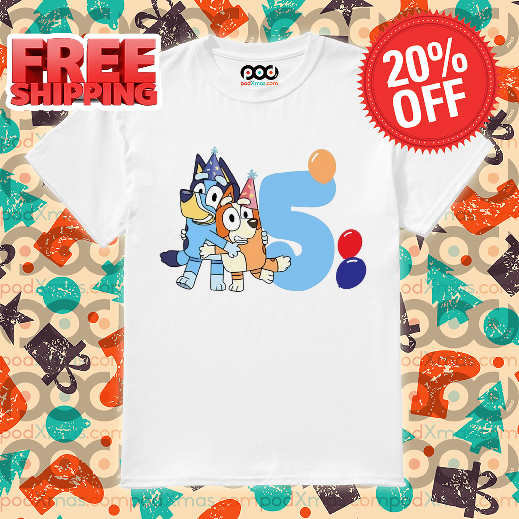 Custom Bluey Family Party Shirt