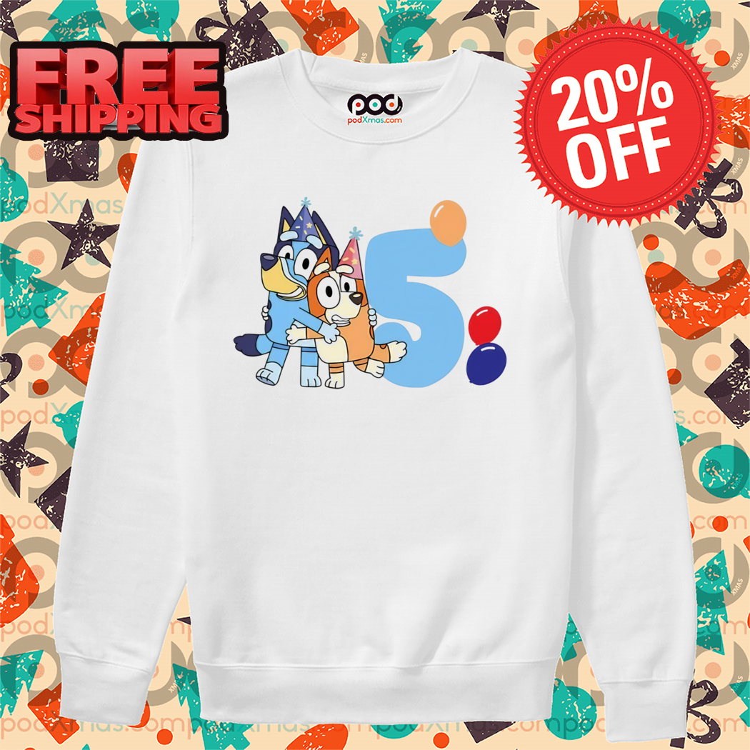 Custom Bluey Family Party Shirt