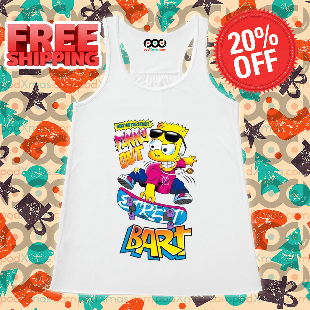 Simpson Best On The Street Out Bart Shirt