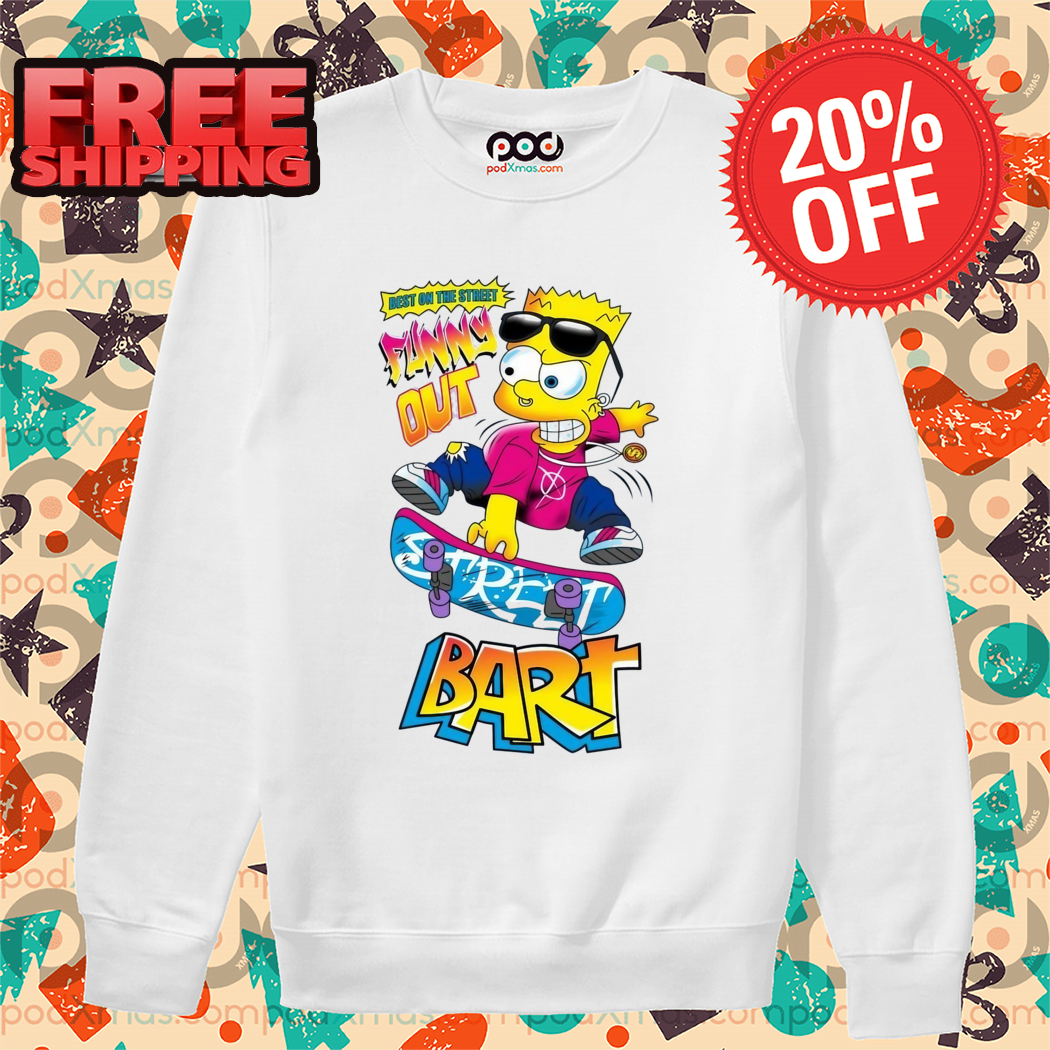 Simpson Best On The Street Out Bart Shirt