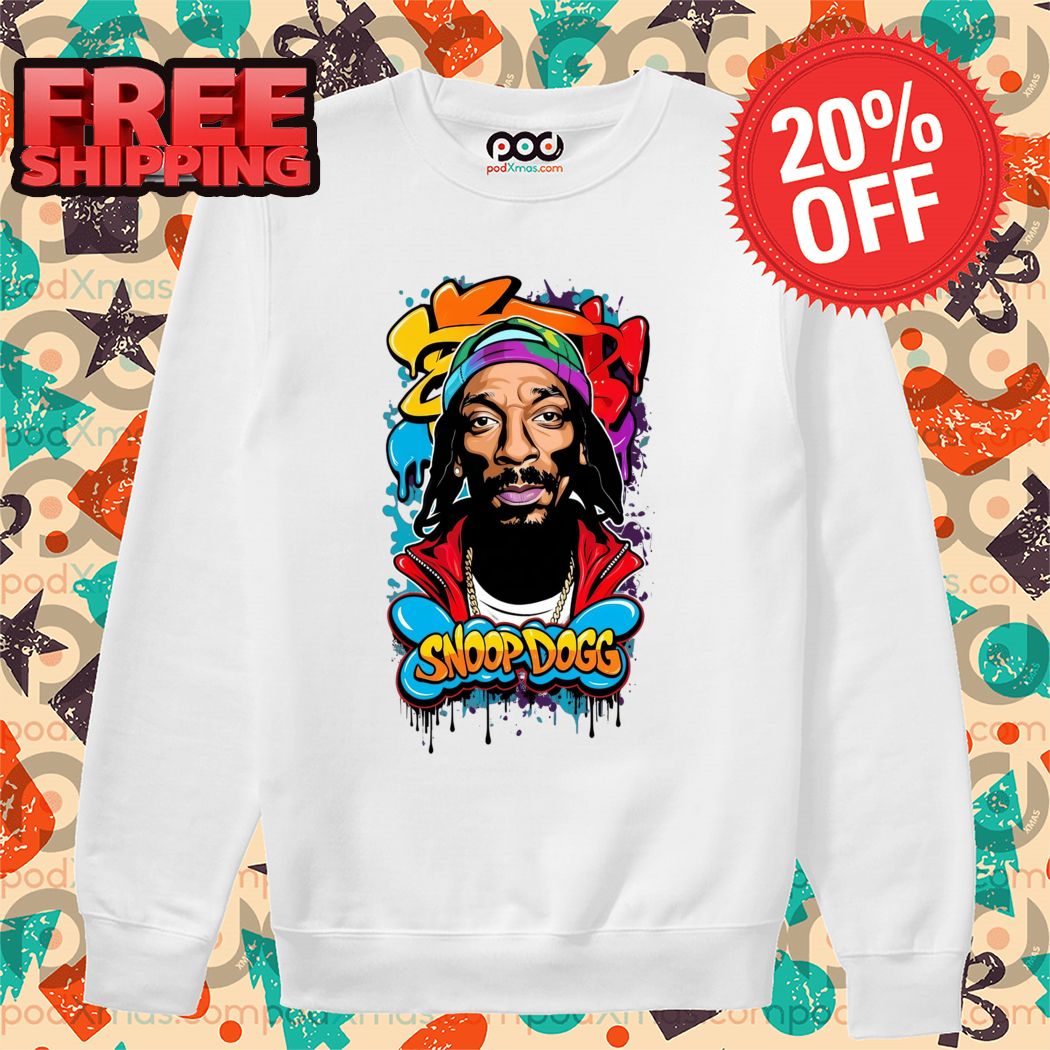 Snoop Dogg Hip Hop Rapper Graphic Cover Art 2024 Shirt