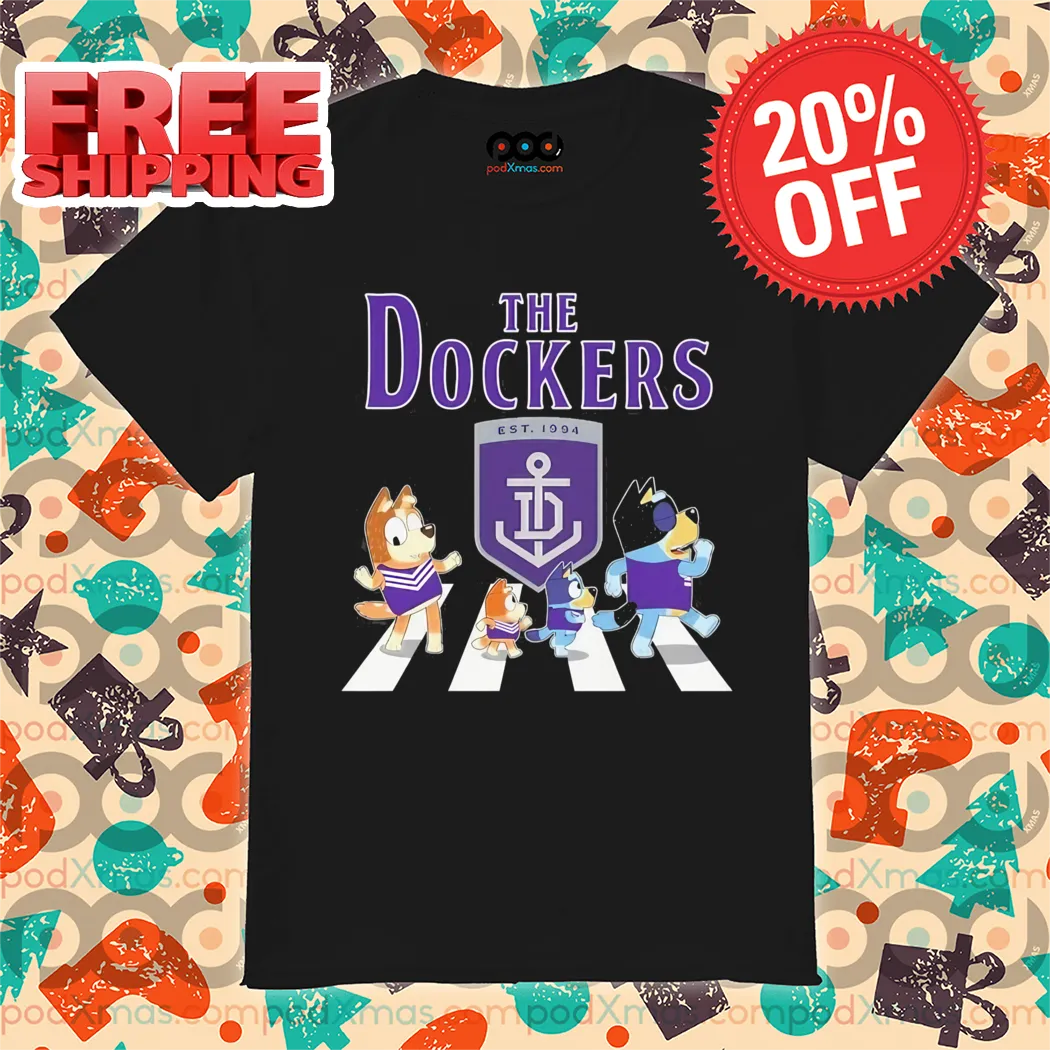 Bluey The Dockers Abbey Road Shirt