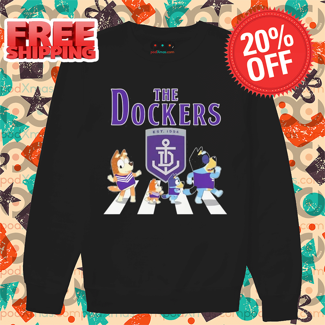 Bluey The Dockers Abbey Road Shirt