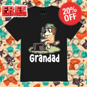 Bluey Soldier Grandad 2024 Shirt