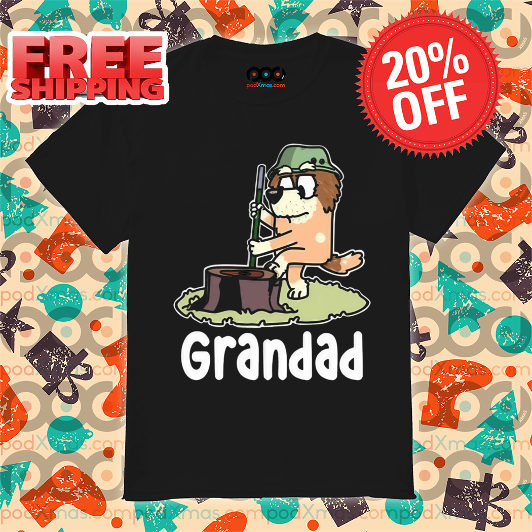 Bluey Soldier Grandad 2024 Shirt