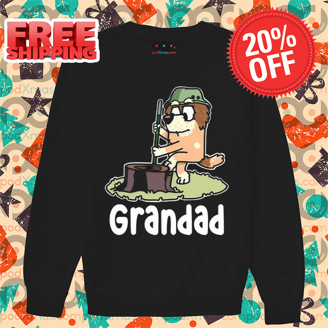 Bluey Soldier Grandad 2024 Shirt