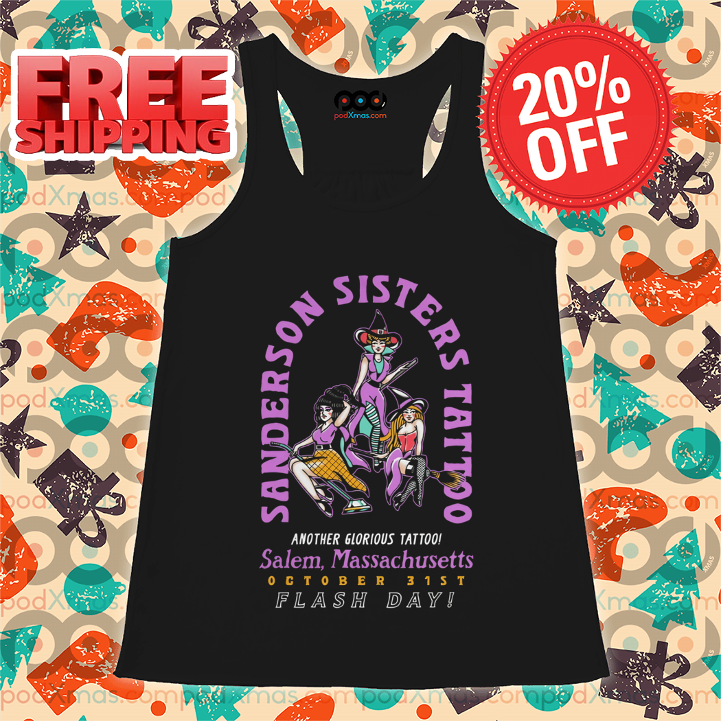 Witch Sanderson Sisters Tattoo Another Glorious Tattoo Salem Massachusetts October 31st Flash Day Shirt