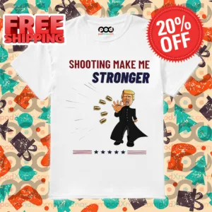 Donald Trump Matrix Shooting Make Me Stronger Shirt