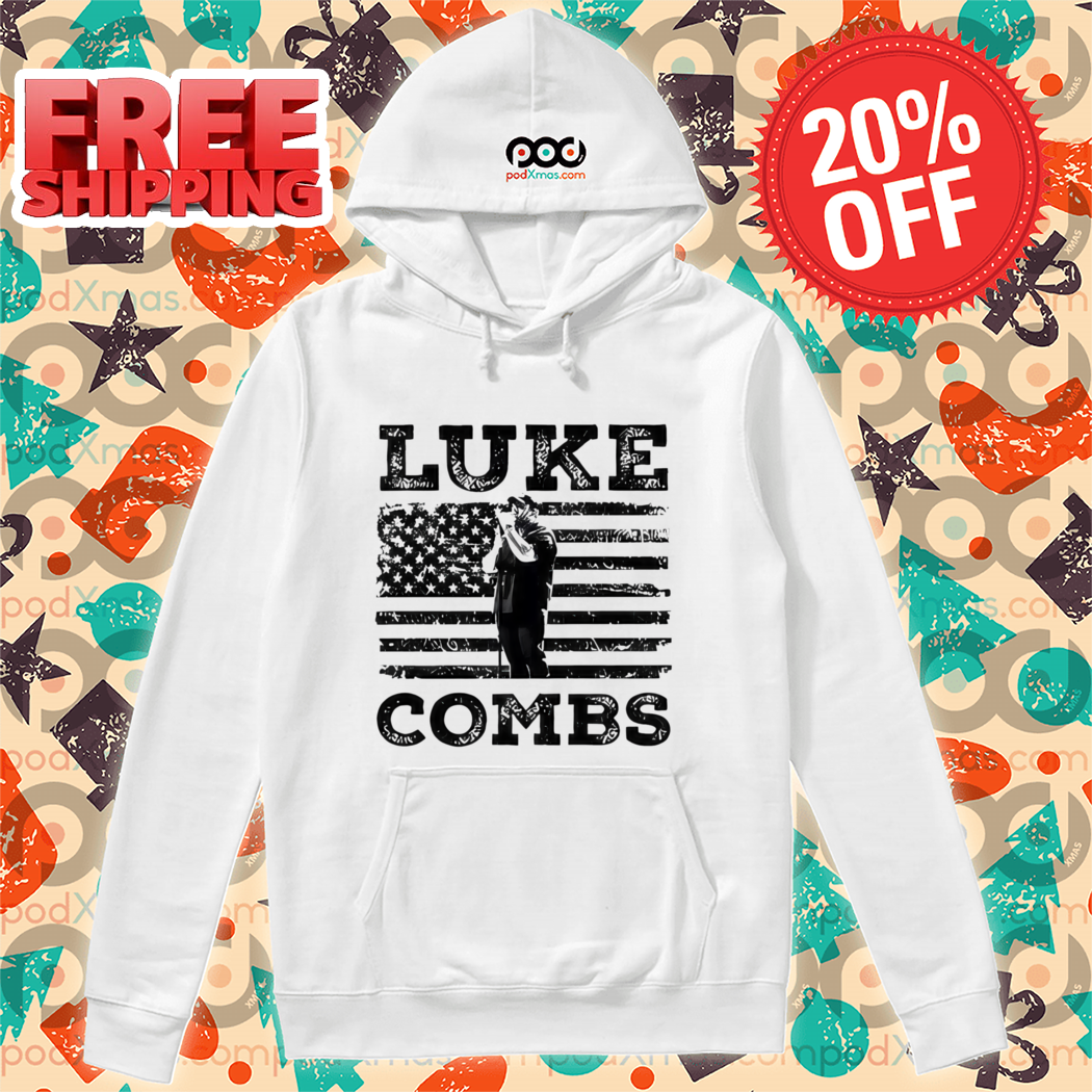 Luke Combs USA Flag Vintage Shirt