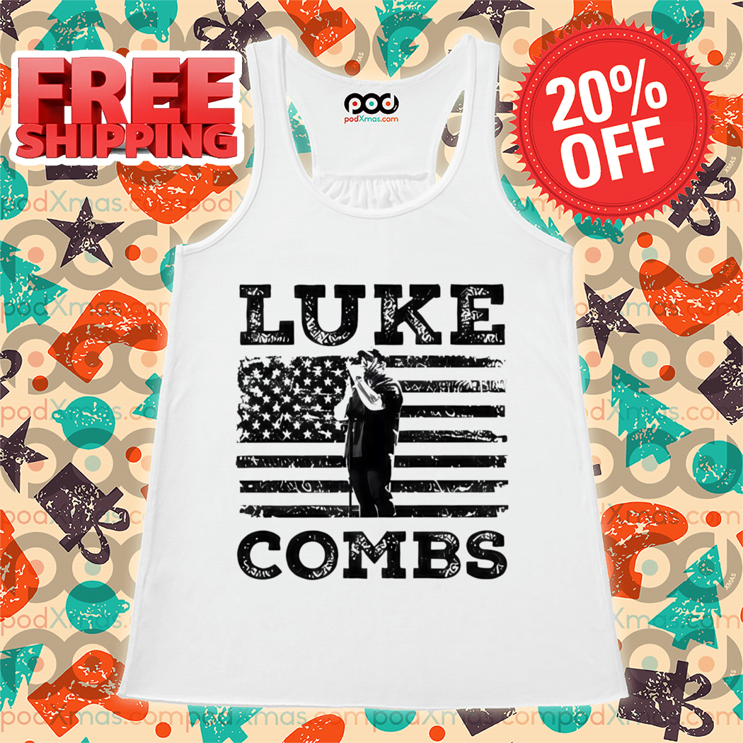 Luke Combs USA Flag Vintage Shirt