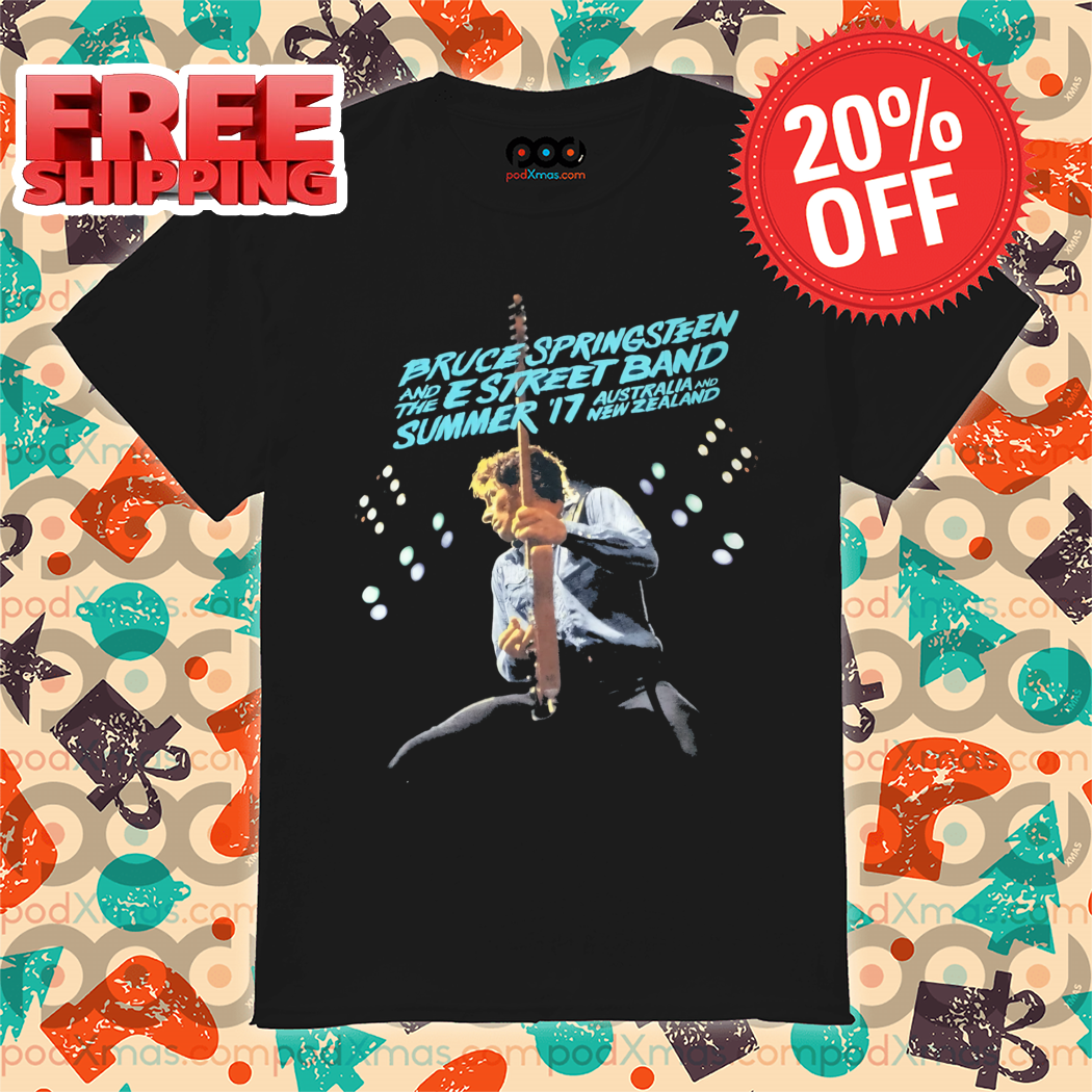 Bruce Springsteen And The Estreet Band Summer 17 Australia And New Zealand Shirt