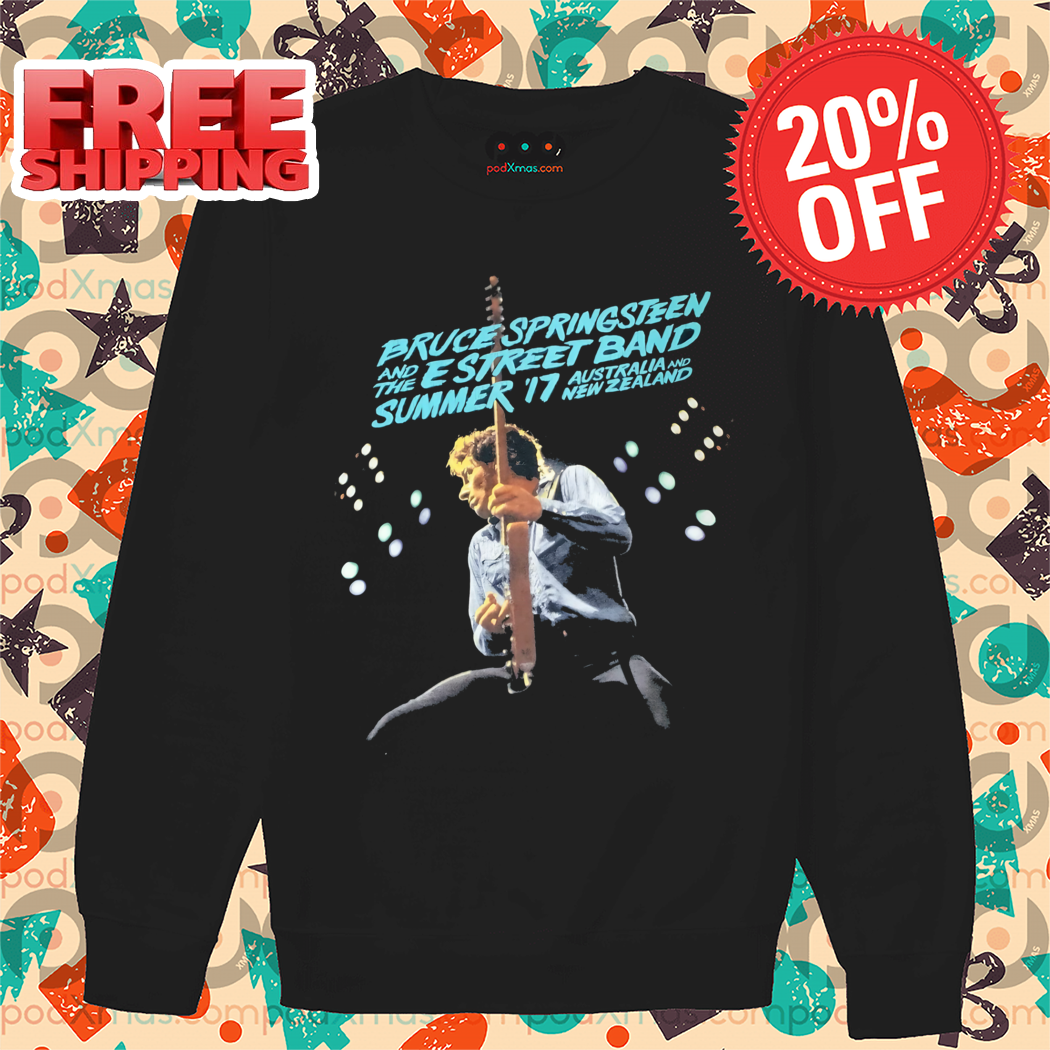 Bruce Springsteen And The Estreet Band Summer 17 Australia And New Zealand Shirt