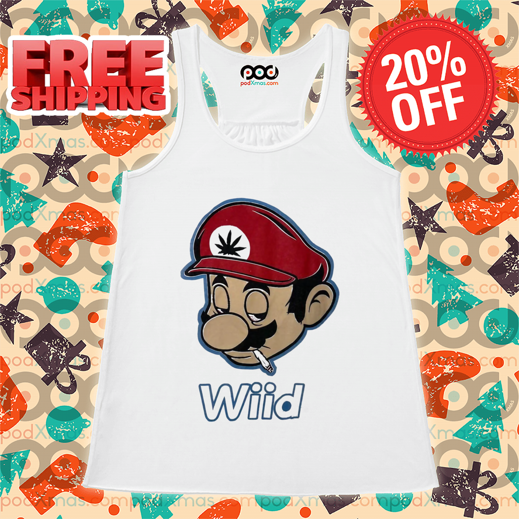 Supper Mario Smoking Wiid Shirt