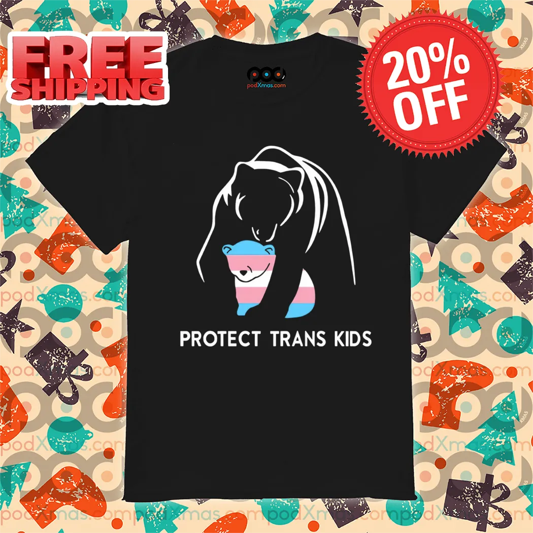 Mama Bear And Baby Bear Protect Trans Kids Shirt
