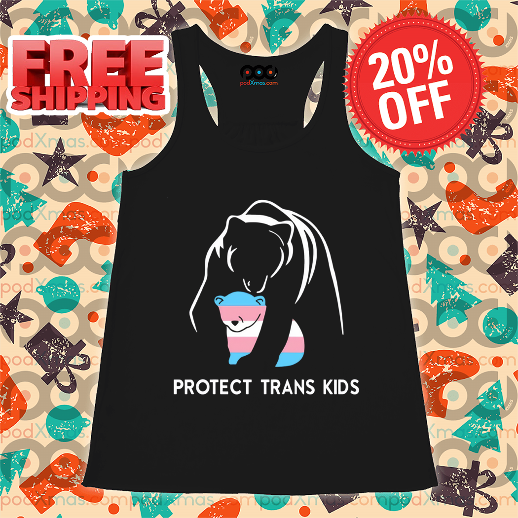 Mama Bear And Baby Bear Protect Trans Kids Shirt