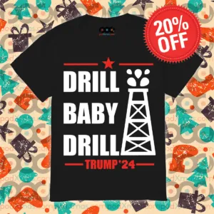 Drill Baby Drill Trump 24 Vintage Shirt