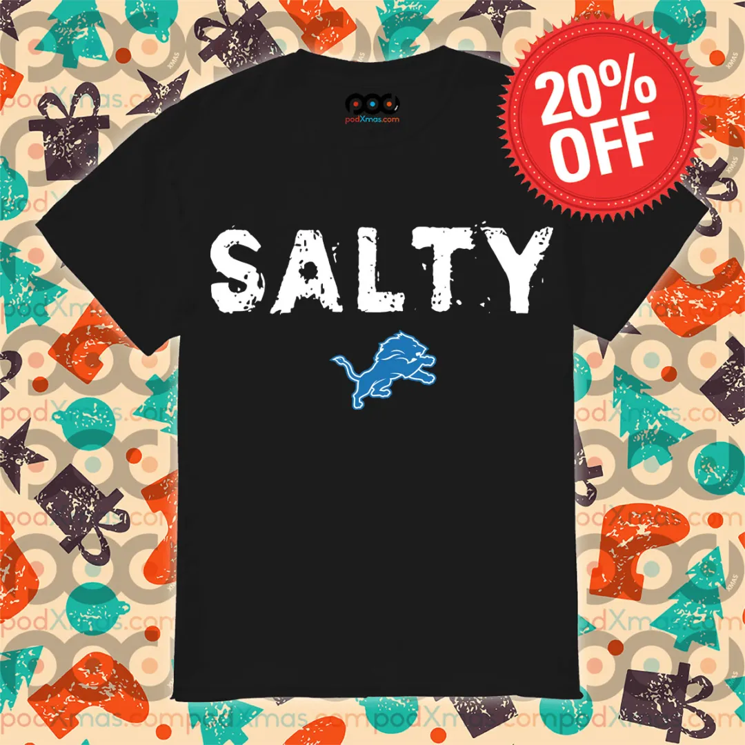 One Pride Salty Detroit Lions Shirt
