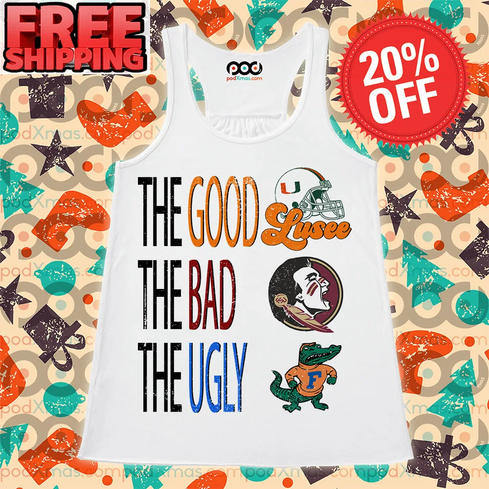 University Of Miami The Good The Bad The Ugly Tank Top
