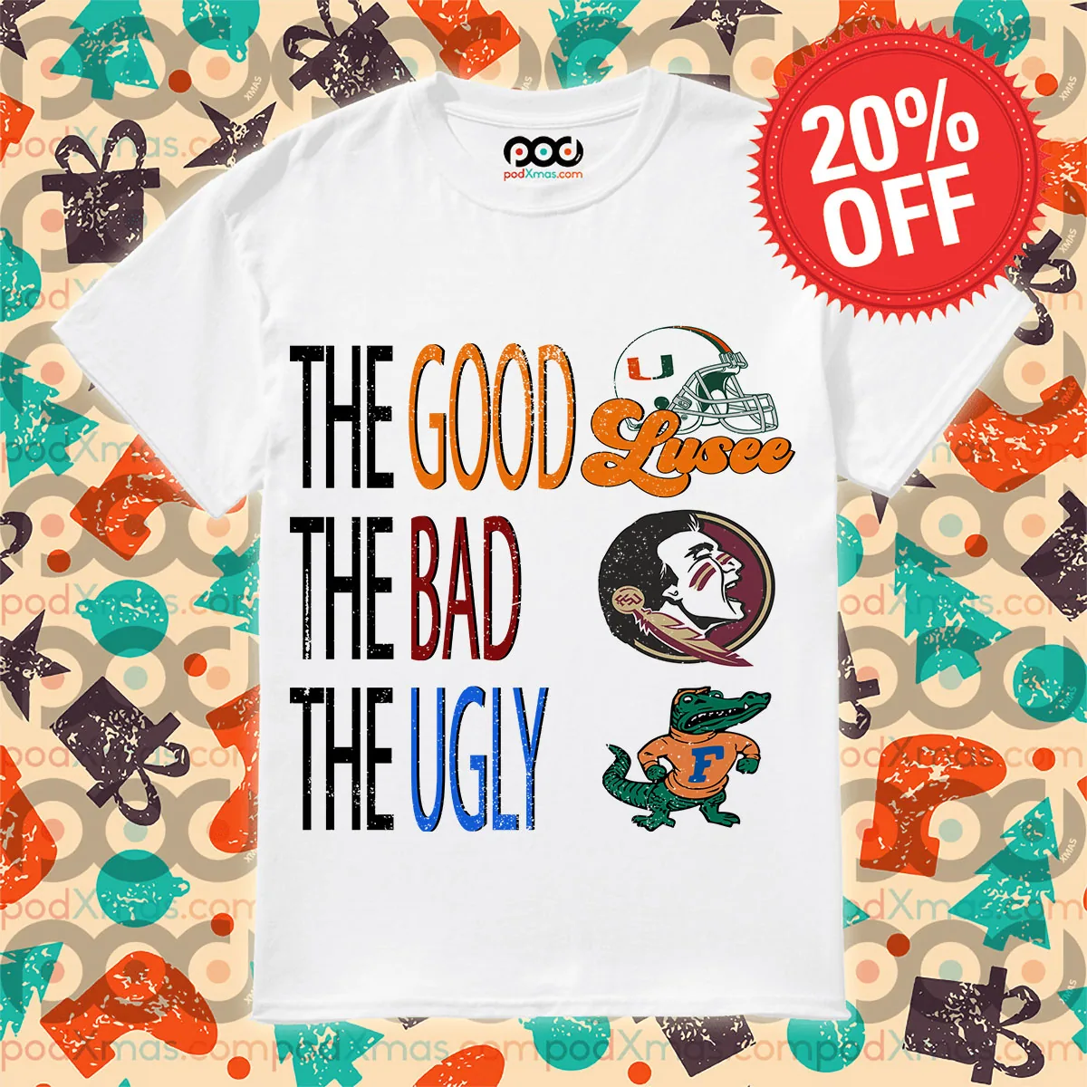 University Of Miami The Good The Bad The Ugly Shirt