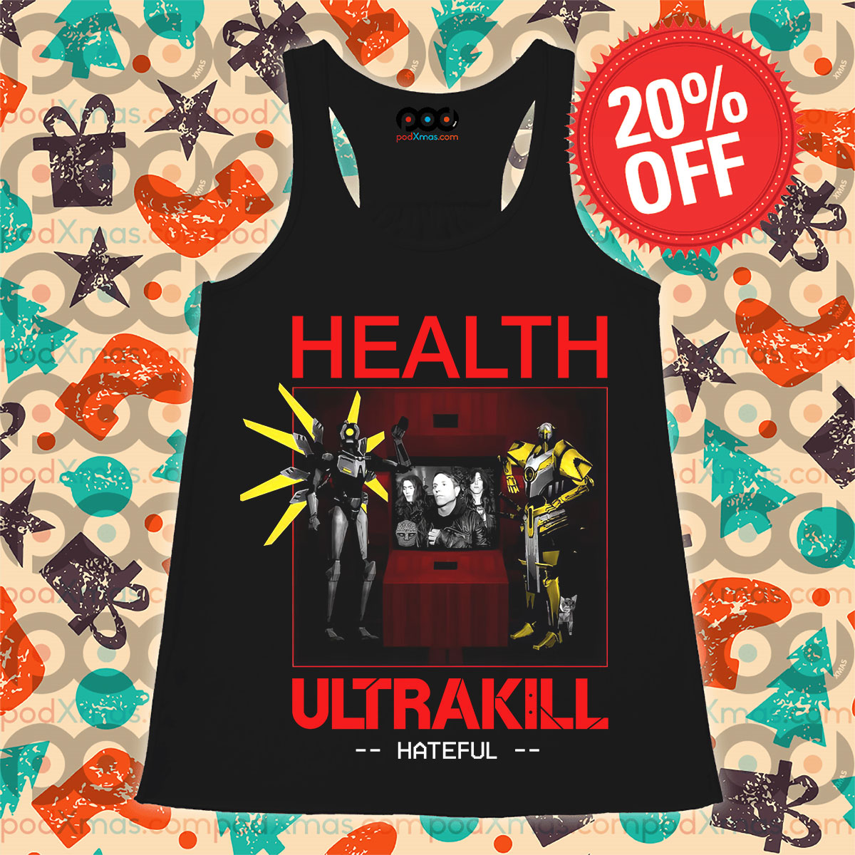 Health Ultrakill Hateful Tank Top