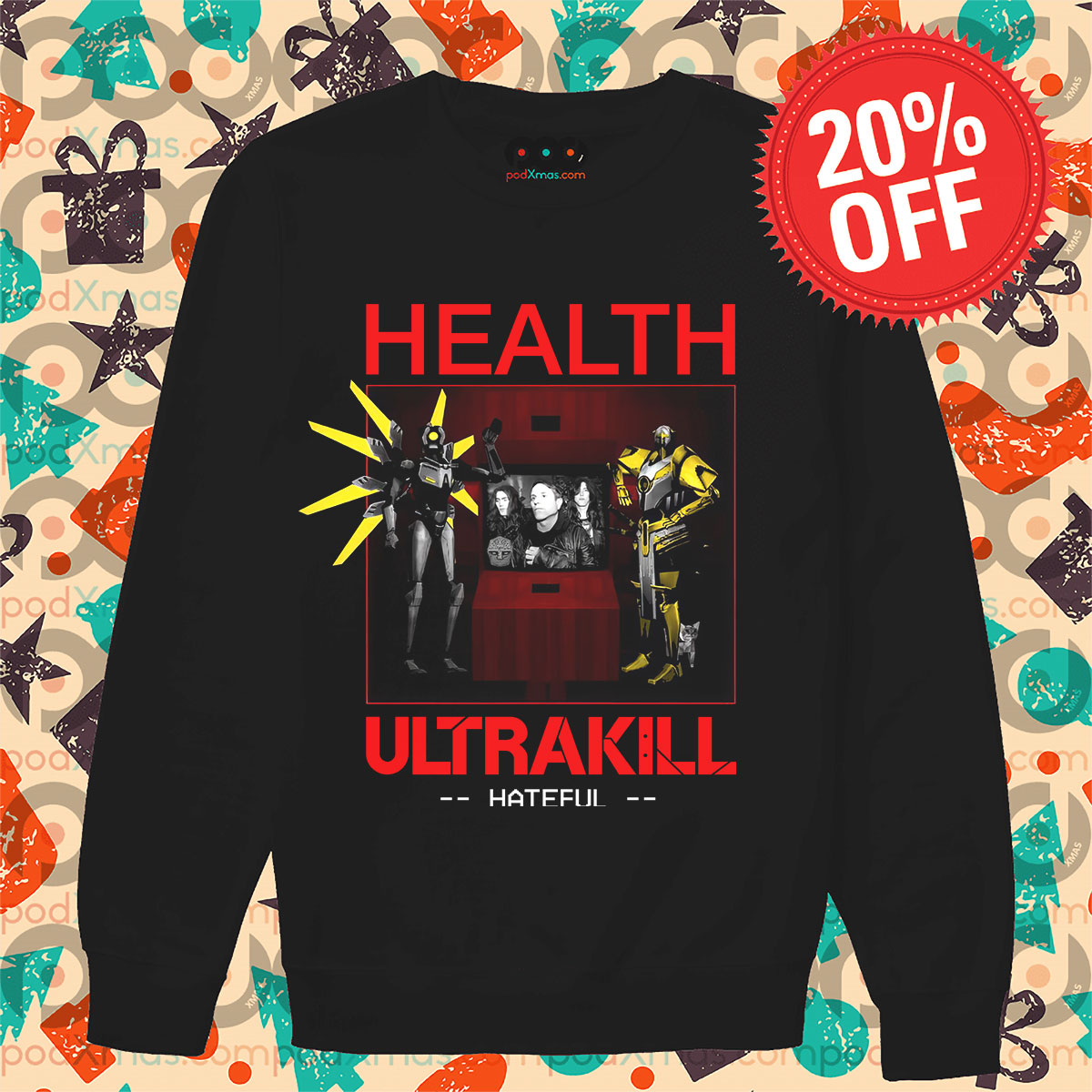 Health Ultrakill Hateful Long Sleeve
