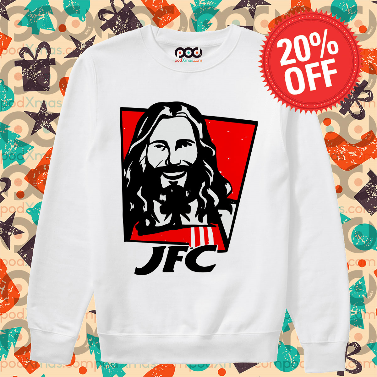 God Jesus JFC Fun Long Sleeve