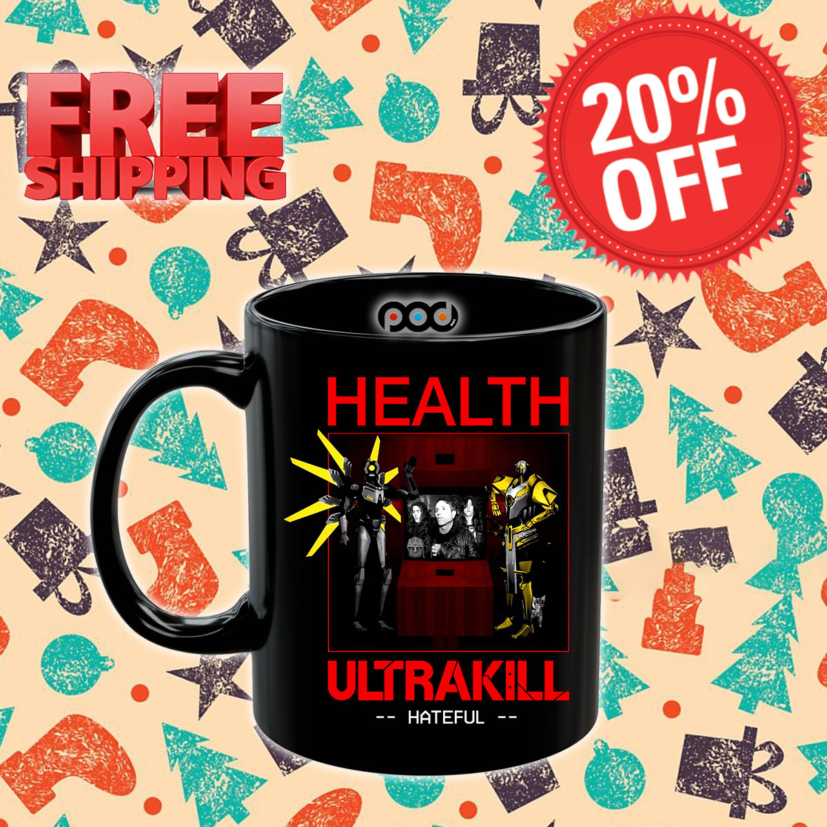 Health Ultrakill Hateful Mug