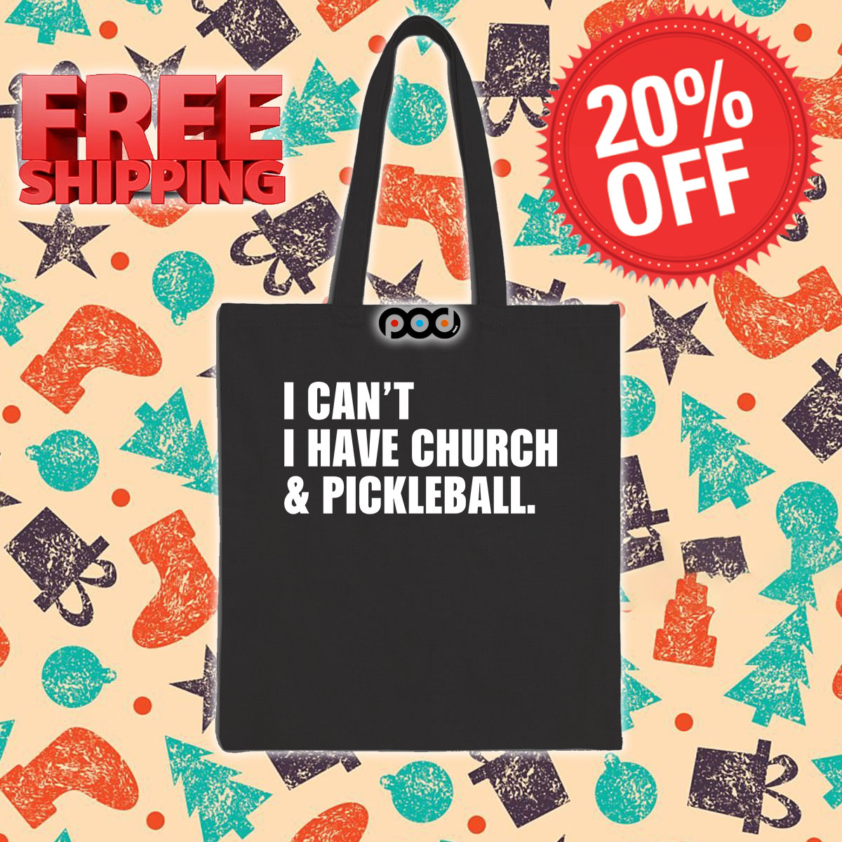 I Can't I Have Church And Pickleball Shirt 15 I Can't I Have Church And Pickleball Tote Bag