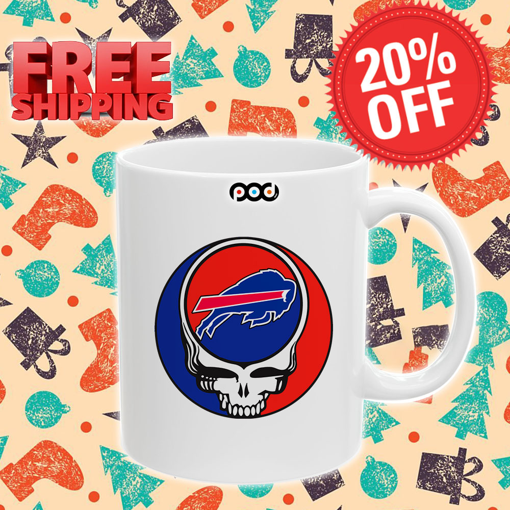 Grateful Dead Logo Buffalo Bills Mug