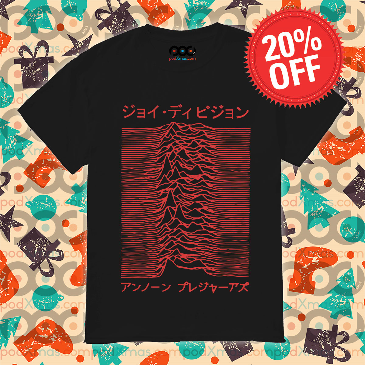 JOY DIVISION Unknown Pleasures Japanese Shirt