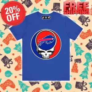 Grateful Dead Logo Buffalo Bills Shirt