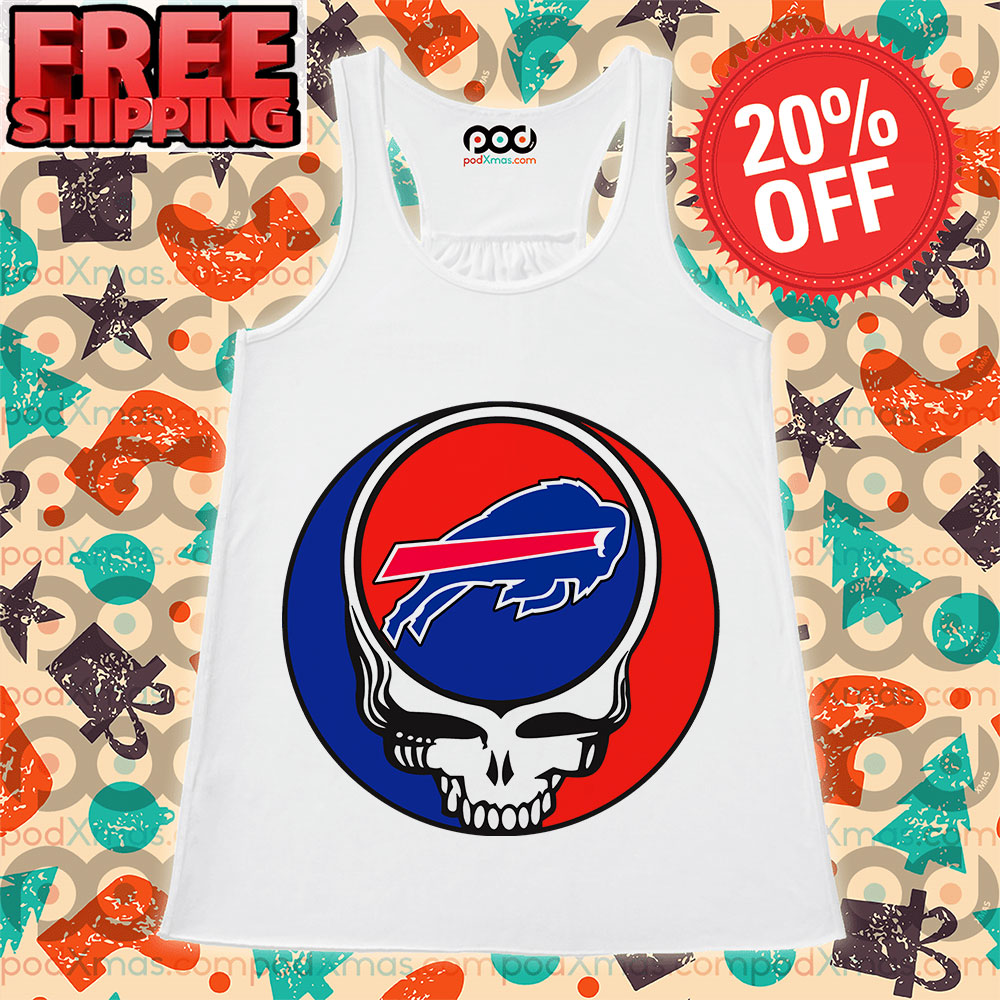 Grateful Dead Logo Buffalo Bills Tank Top