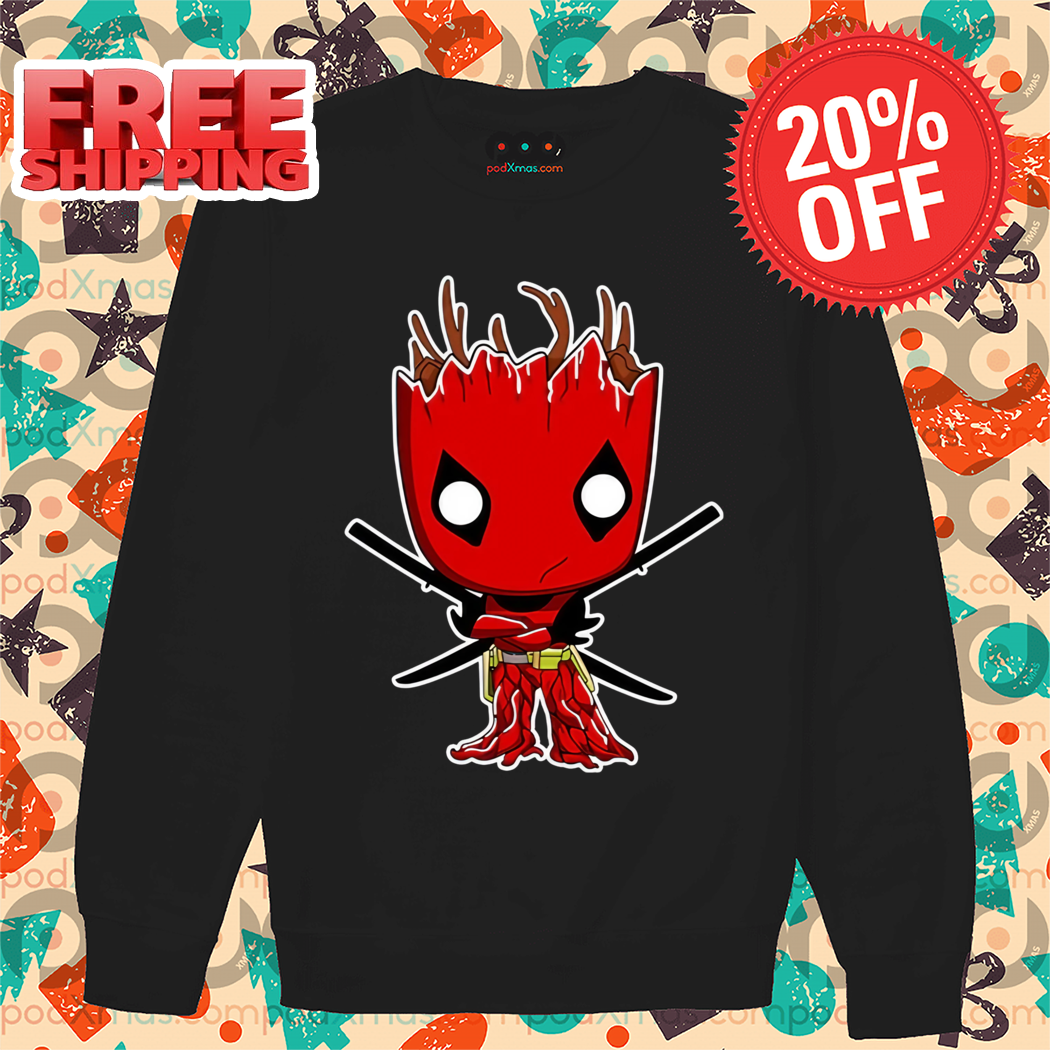 Groot Deadpool Marvel Characters 2024 MCU Shirt