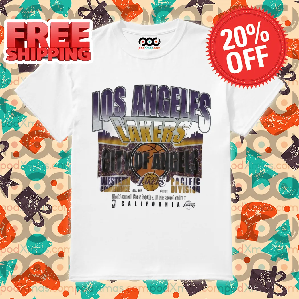 NBA Los Angeles Lakers City Of Angels 2024 Shirt
