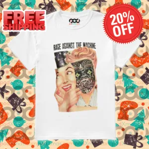 Robot Behind The Face Rage Against The Machine Shirt