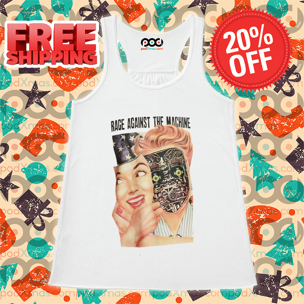 Robot Behind The Face Rage Against The Machine Shirt