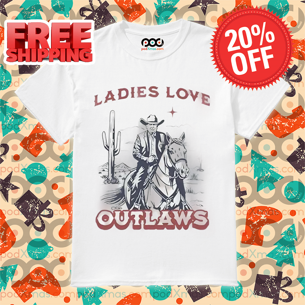 Cowboys Ladies Love Outlaws Retro 2024 Shirt