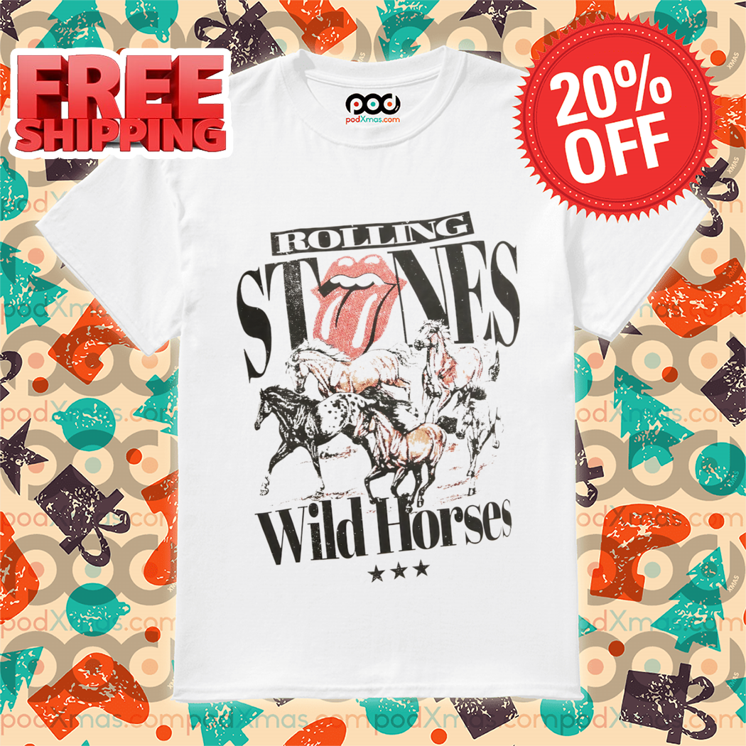 Rolling Stones Wild Horses 2024 Vintage Shirt