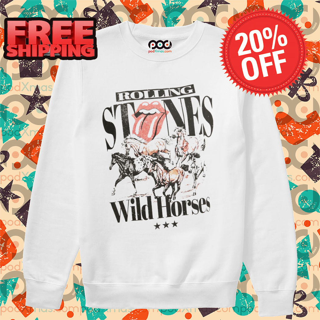 Rolling Stones Wild Horses 2024 Vintage Shirt