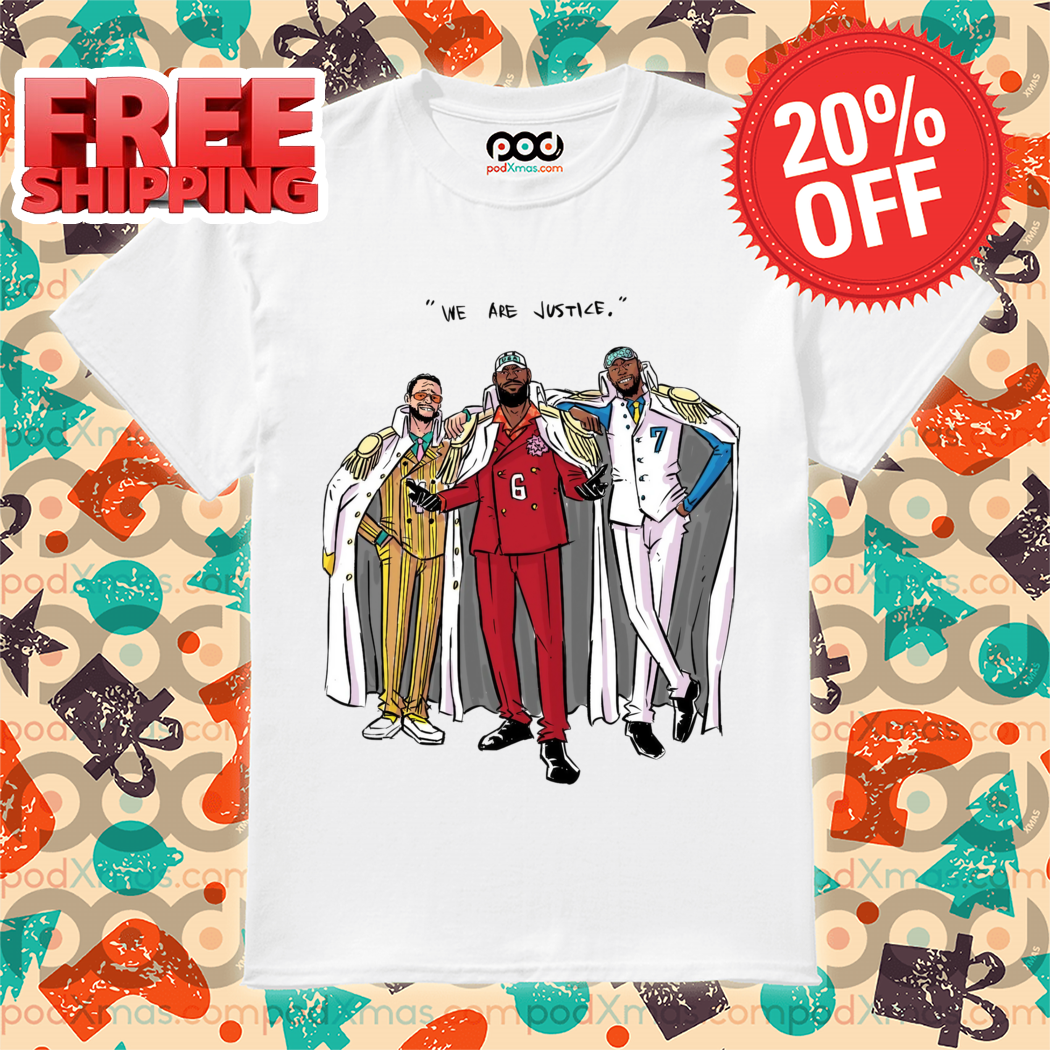 One Piece Admiral We Are Justic Basketball Legend Shirt