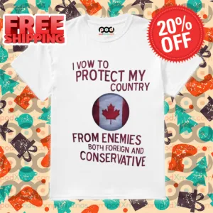I Vow To Protect My Country From Enemies Both Foreign And Conservative 2024 Shirt