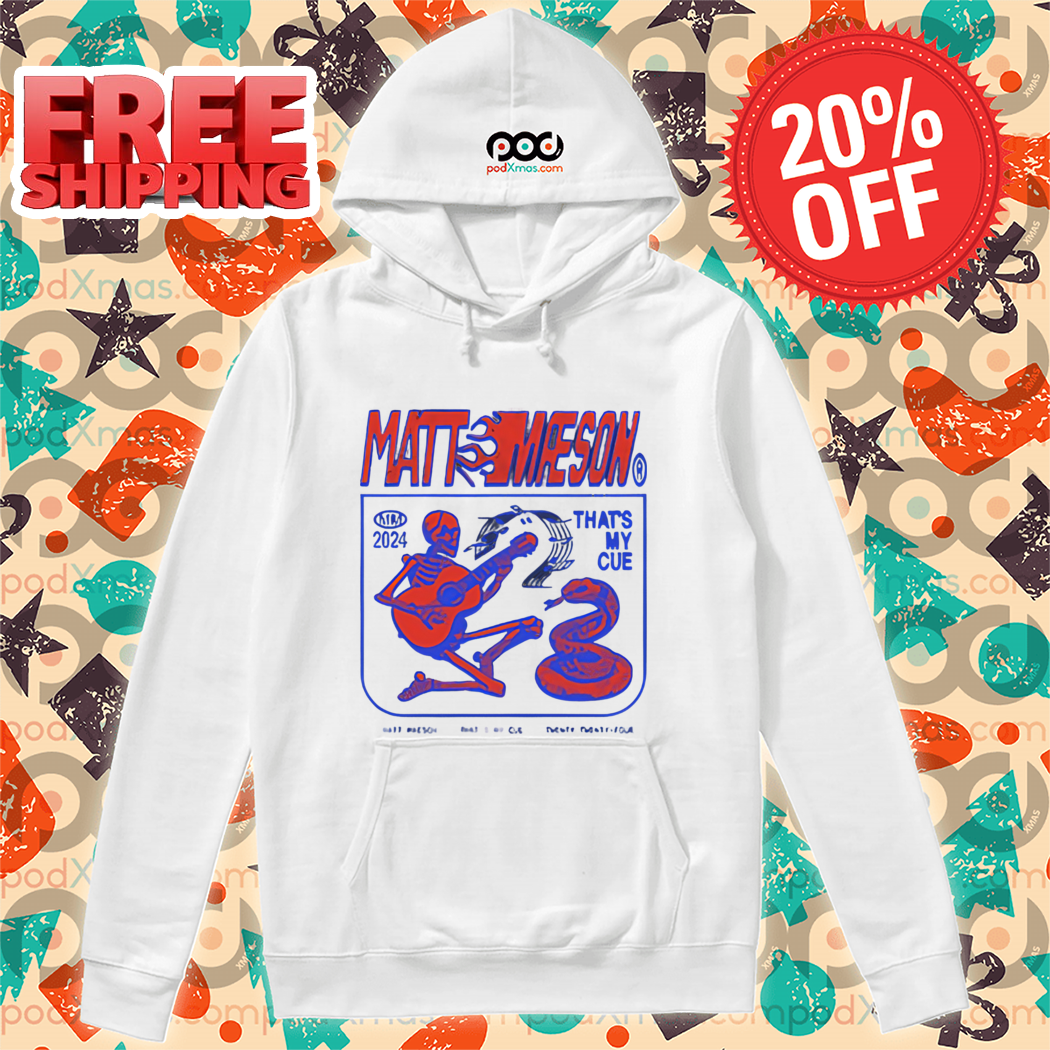 Skeleton Guitar Matt Maeson That's My Cue Shirt Skeleton Guitar Matt Maeson That's My Cue Shirt