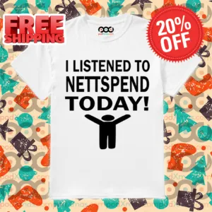 I Listened To Nettspend Today 2024 Shirt