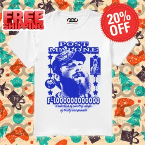 PostMalone Selection Of Country Songs By Posty And Friends F-1 Trillion Ringer 2024 Shirt