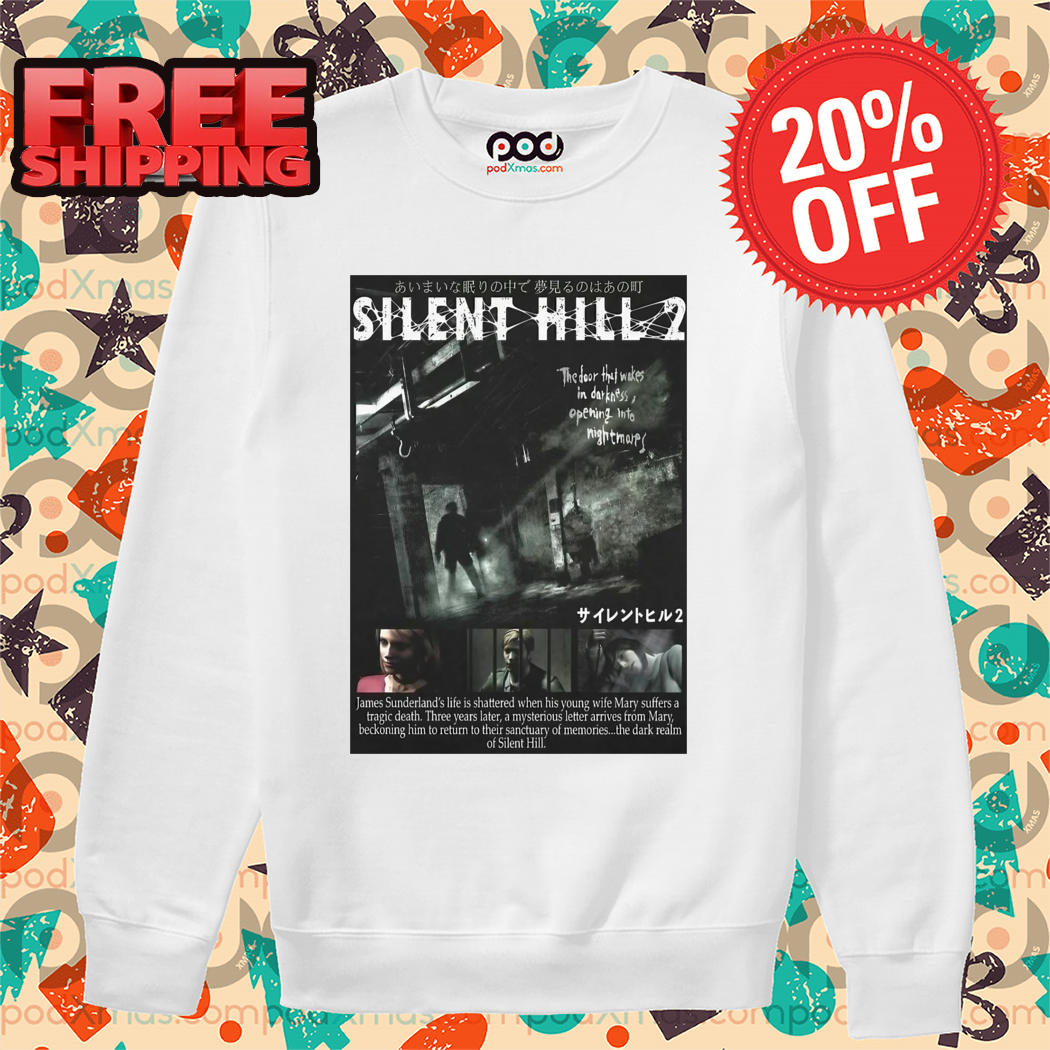 Silent Hill 2 The Door That Wakes In Darkness Opening Into Night Mare Shirt