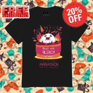 Beat The Blerch 10 Years Marathon Carnation Washington Shirt