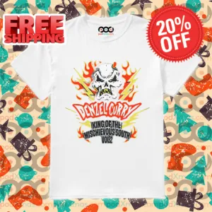 Skull Denzel Curry Kotms Ii King Of The Mischievous South Vol 2 Shirt
